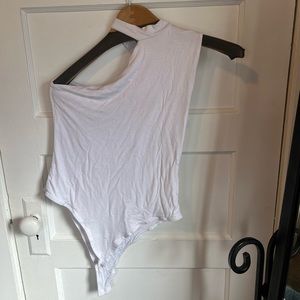 Mint + Wasabi a-symmetrical body suit